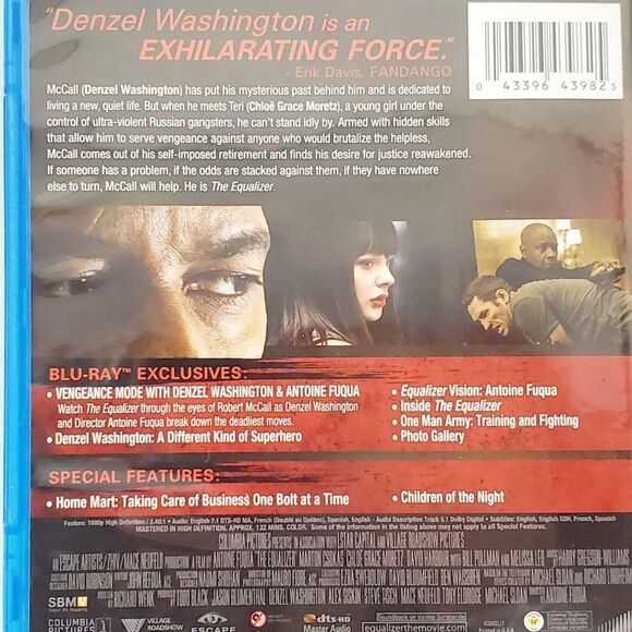 The EQUILIZER (2014 Film) [Blu-ray] - Picture 3 of 3
